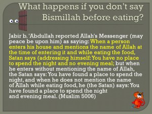 2 Etiquettes of Eating According to Qur'an and Sunnah