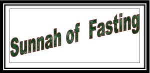 04-Ramadan Lapbook 1435-Sunnah of Fasting