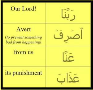 03-Torment of Hell-Ramadan1435-Du'a Memorization Flash Cards