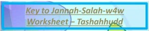 Key to Jannah-Salah w4w for ages 9-10-Tashahhudd 11